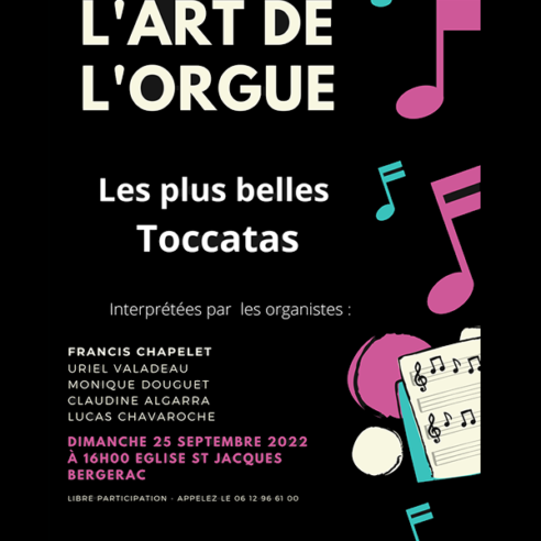 L’ART DE L’ORGUE – les plus belles Toccatas