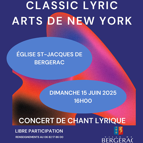 Concert Classic Lyric Arts NewYork-15-06-2025