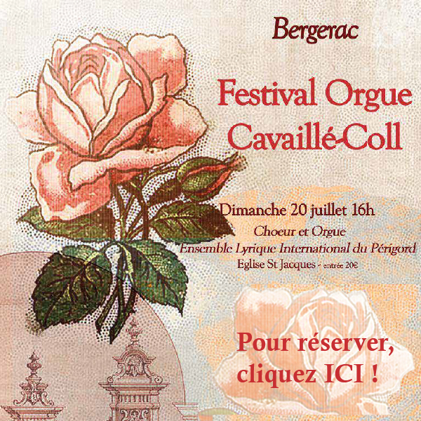 Festival Orgue Cavaillé-Coll Récital d'orgue-Dimanche 20 juillet 2025-16h00